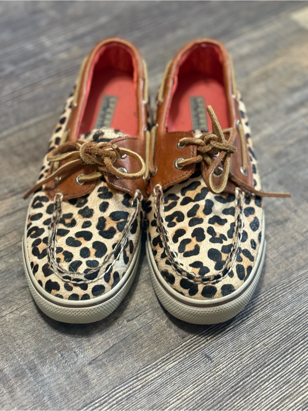 Sperry Top-Sider Women Leopard Print Shoes